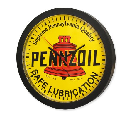 掛け時計 PENNZOIL ペンズオイル