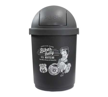 ベティ・ブープ ゴミ箱 35リットル