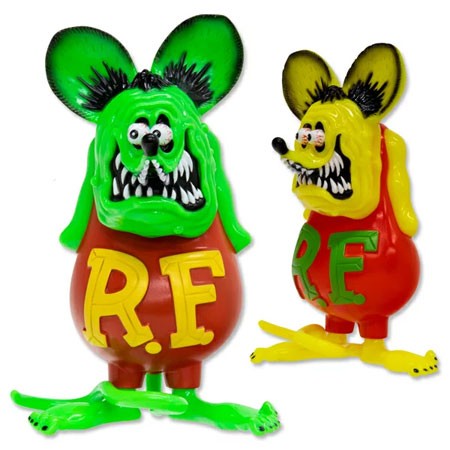 ラットフィンク フィギュア ソフビ ソフトビニール キャラクター