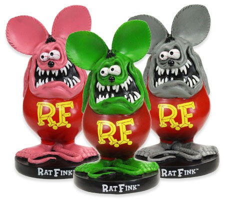 ラットフィンク フィギュア キャラクター アメリカ ホットロッド モンスター おしゃれ アメリカン雑貨 RATFINK STANDING STATUE  スタンディングスタチュー