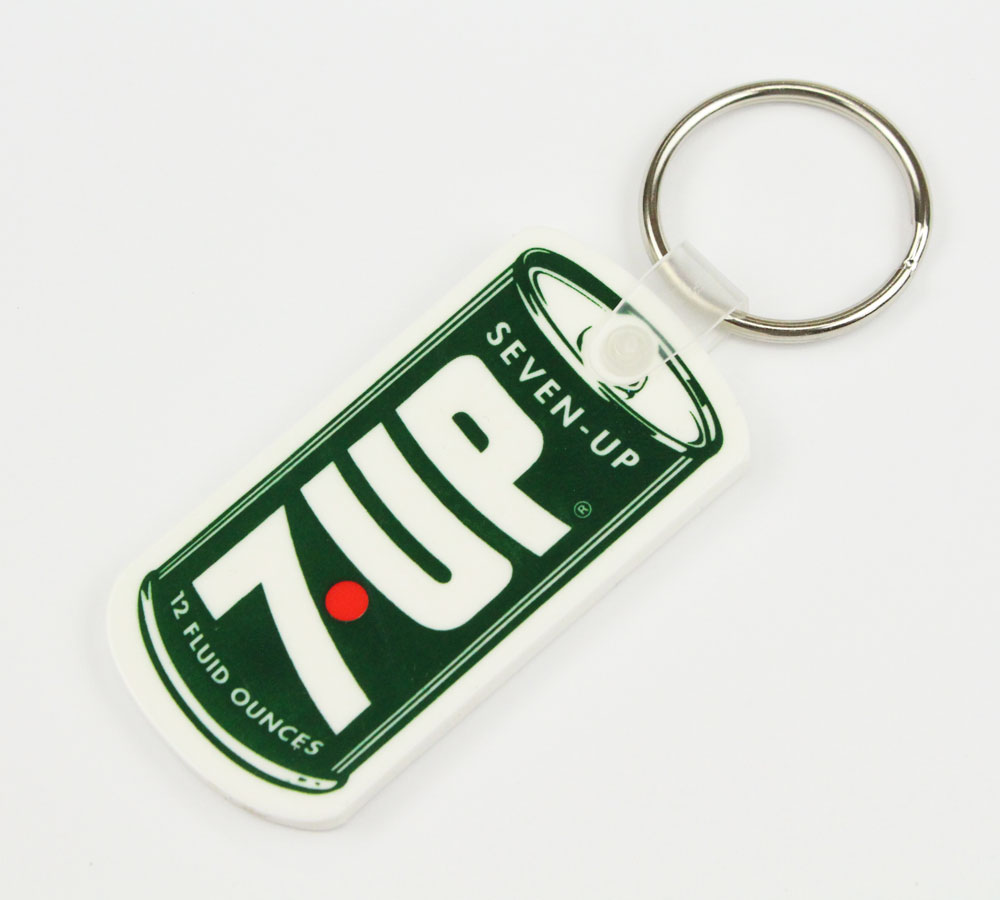 セブンアップ ラバーキーホルダー 7UP CAN