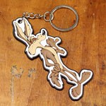 ロードランナー ワイリー・コヨーテ ラバーキーホルダー ルーニー