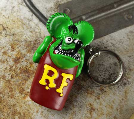 RAT FINK（ラットフィンク） キーホルダー フィギュア キャラクター