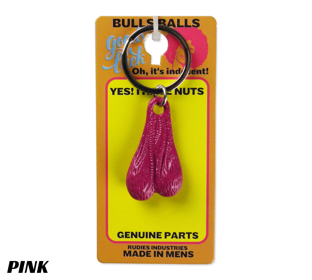 ブルズボールキーホルダー キーホルダー 幸運 お守り 交通安全 アメリカン おしゃれ 面白い 牛 睾丸 アメリカン雑貨 : U.S.JUNKYARD  - 通販 - Yahoo!ショッピング