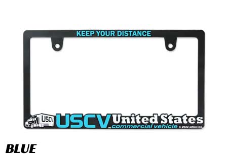 USCV ナンバーフレーム ナンバープレート フレーム ライセンスフレーム