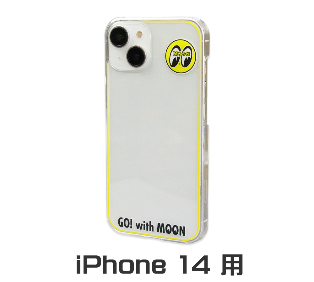 ムーンアイズ iPhone14 ケース アイフォン14 アイフォンケース カバー ジャケット おしゃれ かっこいい アメリカン クリア カスタム mip14｜planfirst