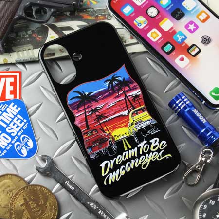 ムーンアイズ iPhone16 ケース アイフォン16 カバー ジャケット おしゃれ かっこいい アメリカン 車 ホットロッド Dream To Be MOONEYES |  | 01