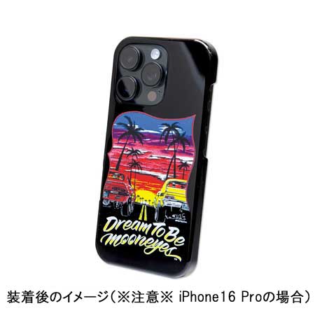 ムーンアイズ iPhone16 Pro ケース アイフォン16Pro カバー ジャケット おしゃれ かっこいい アメリカン 車 バイク Dream To Be MOONEYES |  | 02