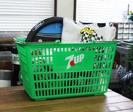 バスケット　籠バスケット　買い物カゴ スチール製 買物カゴ(5ケ入) 店舗用品 運営備品 ショッピング