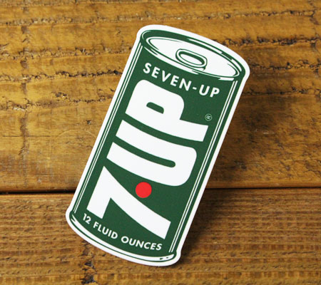セブンアップ 7UP ステッカー おしゃれ アメリカン かっこいい 車