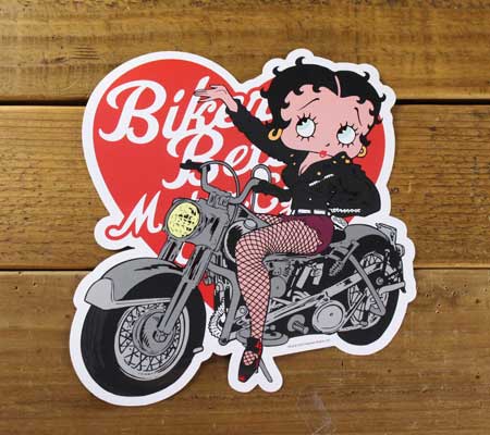 ベティ・ブープ BETTY BOOP ステッカー ウォールステッカー かわいい