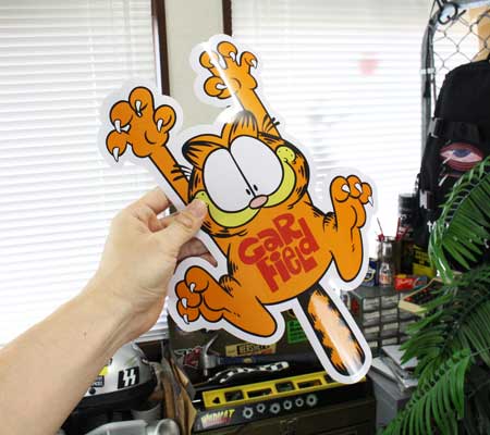 ガーフィールド GARFIELD ステッカー ウォールステッカー ネコ 猫