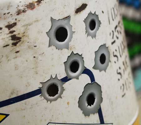 バレットホール 弾痕 ステッカー 弾丸 ミリタリー アメリカン 面白い