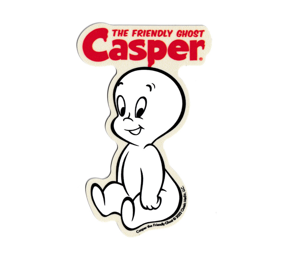 キャスパー ステッカー CASPER キャスパーとロゴ