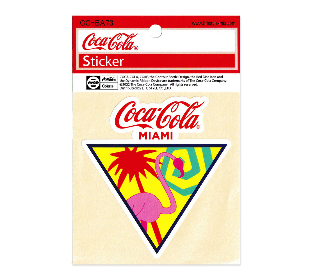 コカコーラ ステッカー MIAMI