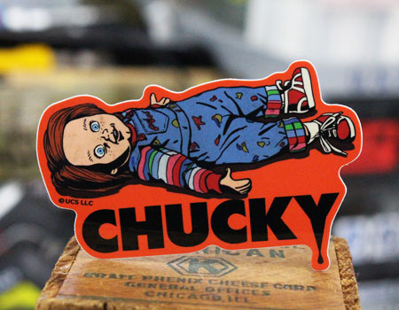 チャッキー ステッカー アメリカン キャラクター アメリカ おしゃれ