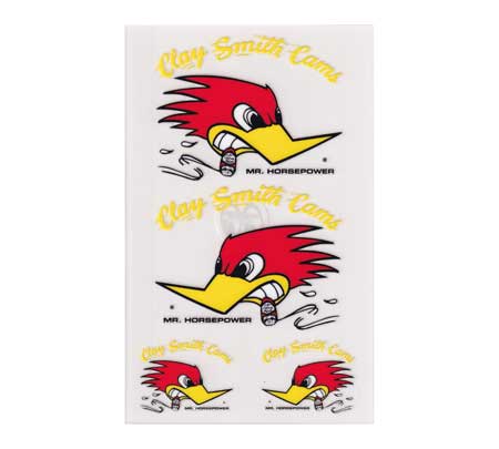 クレイスミス ステッカーセット 車 アメリカン キャラクター おしゃれ バイク ヘルメット かっこいい ホットロッド 転写 イエロー | 