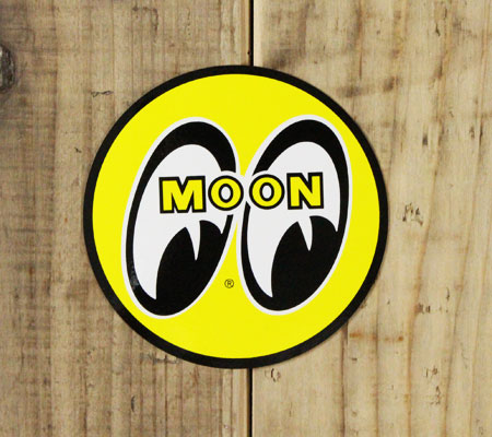 ムーンアイズ ステッカー 車 アメリカン おしゃれ バイク ヘルメット