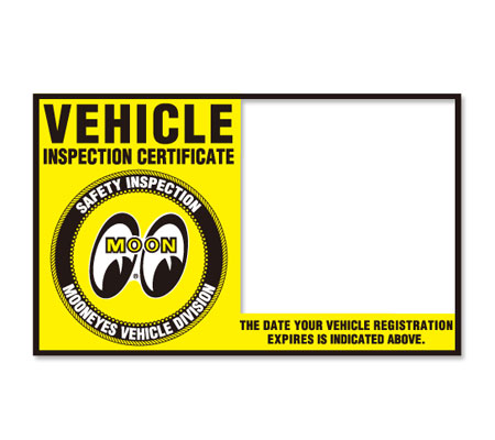 ムーンアイズ カバーステッカー 裏貼りタイプ JCI