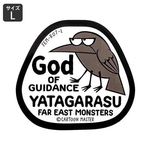 FAR EAST MONSTERS ステッカー ヤタガラス 八咫烏