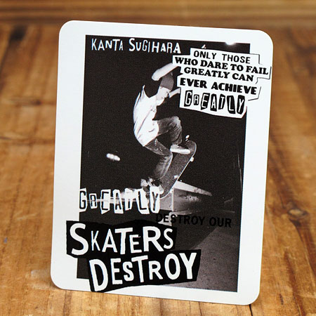 ステッカー フレイク(FLAKE) Skaters Destroy