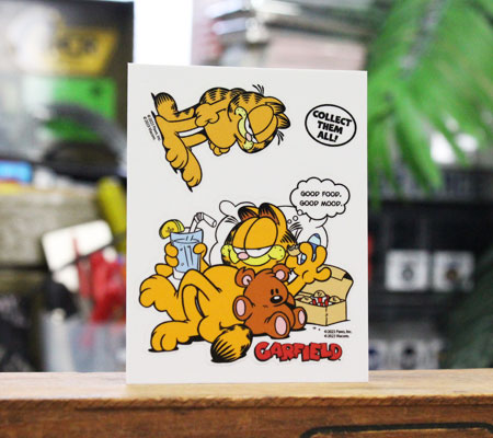 ガーフィールド ステッカー ネコ 猫 かわいい キャラクター