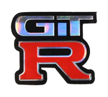 GT-R ステッカー ロゴ マーク アメリカン おしゃれ かっこいい 