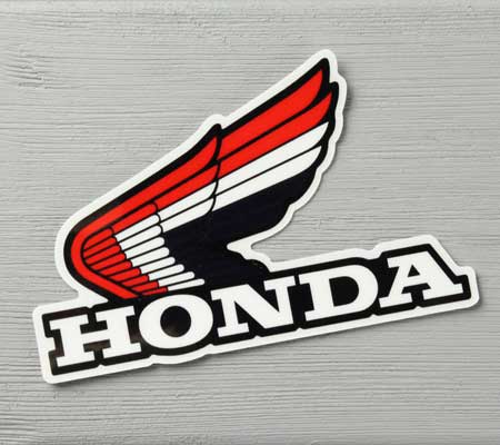 ホンダ HONDA ステッカー ロゴ バイク 車 おしゃれ かっこいい