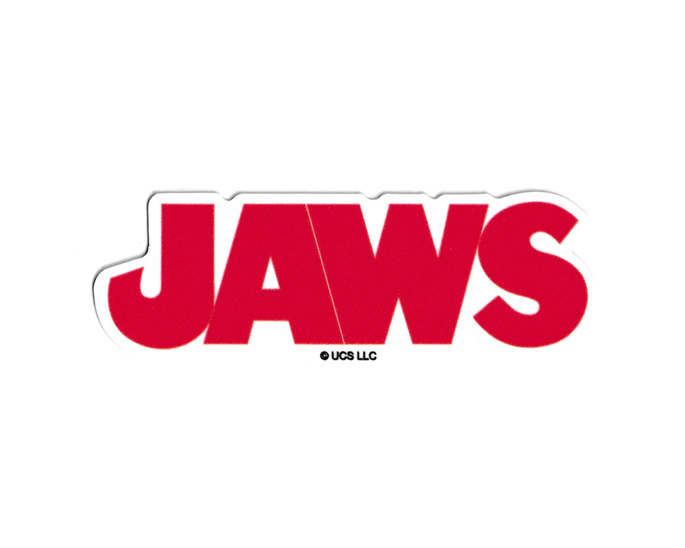 ジョーズ ステッカー ダイカットミニ ロゴ JAWS