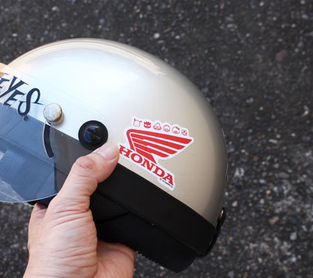 ステッカー ホンダ はぴだんぶい バイク 車 おしゃれ かわいい ヘルメット かっこいい サンリオ スーパーカブ HONDA ウイングロゴ｜planfirst｜05