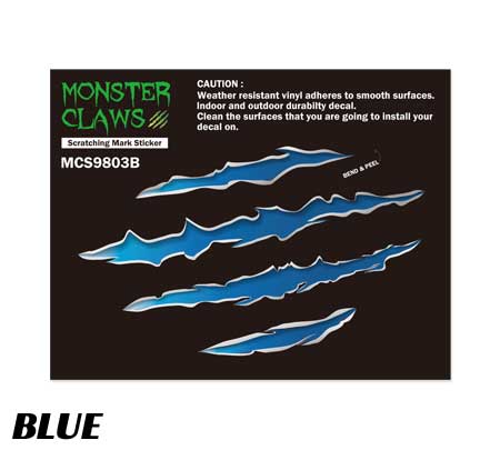 モンスタークロウズ 爪痕 ステッカー アメリカン おしゃれ かっこいい