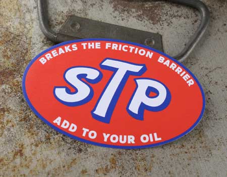 ステッカー STP OIL 車 バイク アメリカン おしゃれ かっこいい NASCAR