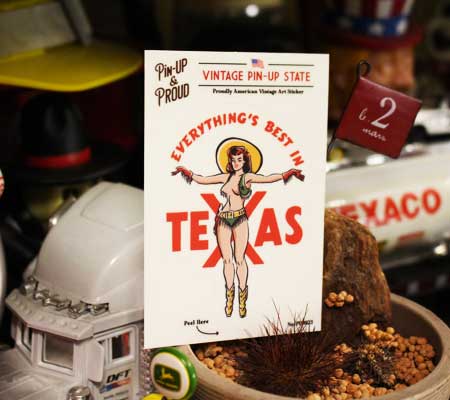 ピンナップガール ステッカー セクシー アメリカン レトロ ビンテージ