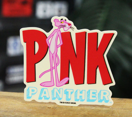 ピンクパンサー ステッカー アメリカン キャラクター アメリカ おしゃれ かわいい かっこいい スマホ 車 バイク ダイカット ロゴ01｜planfirst｜02