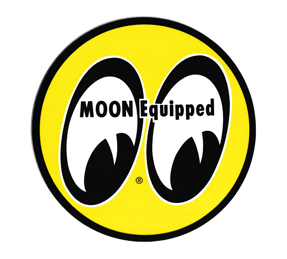 ムーンアイズ ステッカー 車 アメリカン おしゃれ バイク ヘルメット