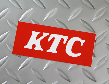 KTC ステッカー かっこいい おしゃれ ブランド ロゴ 車 バイク ツールボックス 工具箱 アメリカン カーステッカー サイズS｜planfirst｜02