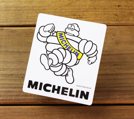 ミシュラン ステッカー ミシュランマン ビバンダム おしゃれ バイク 車 かっこいい タイヤ カーステッカー Michelin ドタビブ｜planfirst｜02