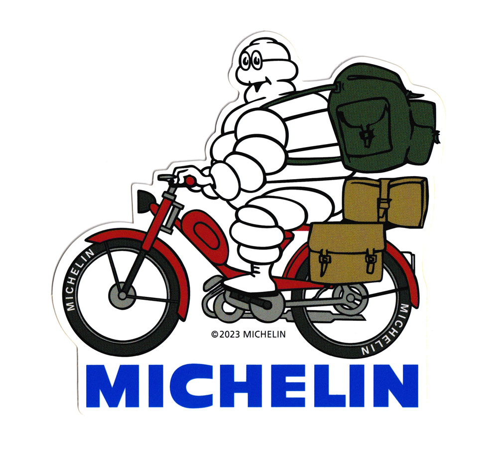 ミシュラン ステッカー ミシュランマン ビバンダム おしゃれ バイク 車 かっこいい タイヤ カーステッカー Michelin TOURNING C｜planfirst