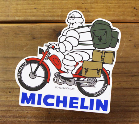 ミシュラン ステッカー ミシュランマン ビバンダム おしゃれ バイク 車 かっこいい タイヤ カーステッカー Michelin TOURNING C｜planfirst｜02