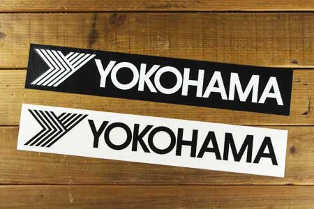 YOKOHAMA ヨコハマタイヤ ロゴ ステッカー 転写タイプ 車 アメリカン