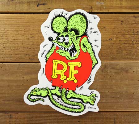RAT FINK（ラットフィンク） ステッカー 車 アメリカン キャラクター