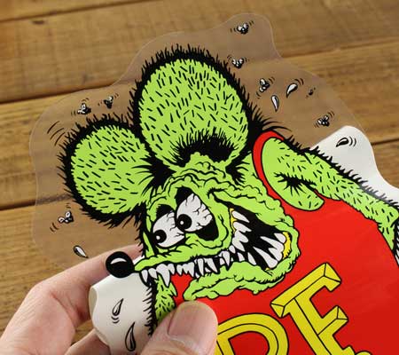 RAT FINK（ラットフィンク） ステッカー 車 アメリカン キャラクター