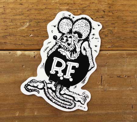 RAT FINK（ラットフィンク） ステッカー 車 アメリカン キャラクター