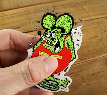 RAT FINK（ラットフィンク） ステッカー 車 アメリカン キャラクター