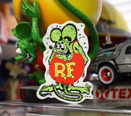 RAT FINK（ラットフィンク） ステッカー 車 アメリカン キャラクター