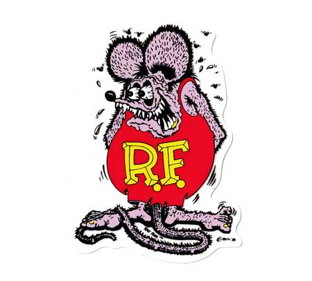 RAT FINK（ラットフィンク） ステッカー 車 アメリカン キャラクター