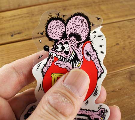 RAT FINK（ラットフィンク） ステッカー 車 アメリカン キャラクター
