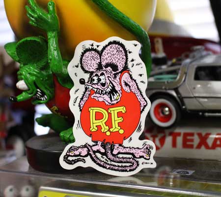 RAT FINK（ラットフィンク） ステッカー 車 アメリカン キャラクター
