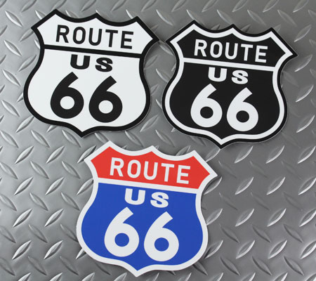 ルート66 ROUTE66 ステッカー シール アメリカン おしゃれ