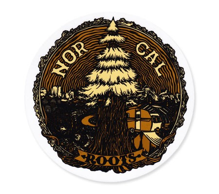 ステッカー ノーカル NOR CAL ROOTS